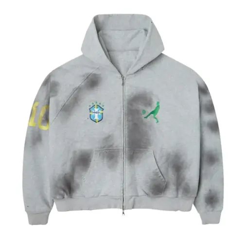 HMDD Grey Brazil Hoodie HMDD Grey Brazil Hoodie