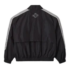 HMDD Black Track Jacket Back