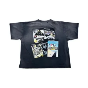 Chimstation 2 Vintage T-Shirt 1 Washed Black