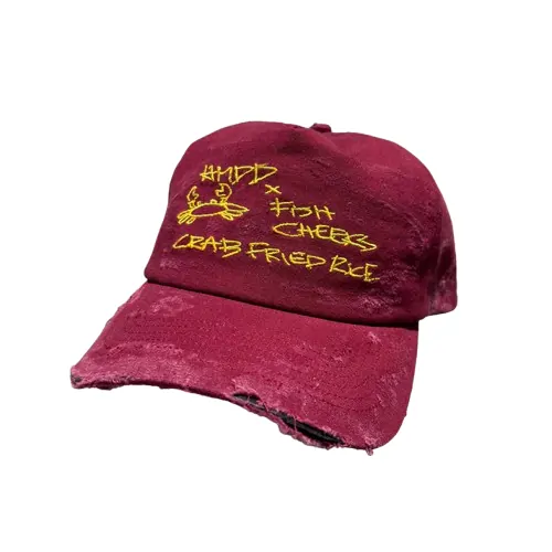 FISH CHEEKS F&F HAT (CHIM PASS EXCLUSIVE) RED HMDD FISH CHEEKS F&F HAT (CHIM PASS EXCLUSIVE) RED