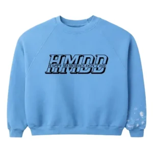 HMDD 10MM CLUB CREWNECK BLUE