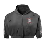 HMDD BLACK WIDOW ZIP UP HOODIE