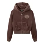 HMDD CHIM HOUSE VELOUR TOP BROWN