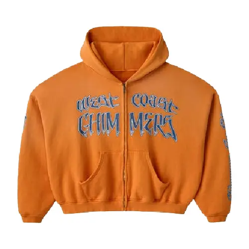 HMDD CROPPED OC SUMMER ZIP UP ORANGE HMDD CROPPED OC SUMMER ZIP UP ORANGE