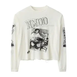 HMDD FANZINE LONG SLEEVE WHITE
