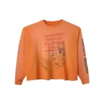 HMDD Gratuity Added Longsleeve T-Shirt Orange