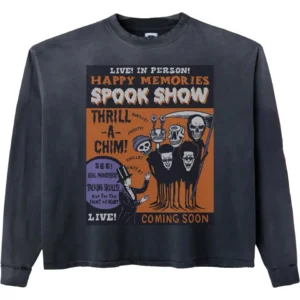 HMDD Halloween Long Sleeve Black