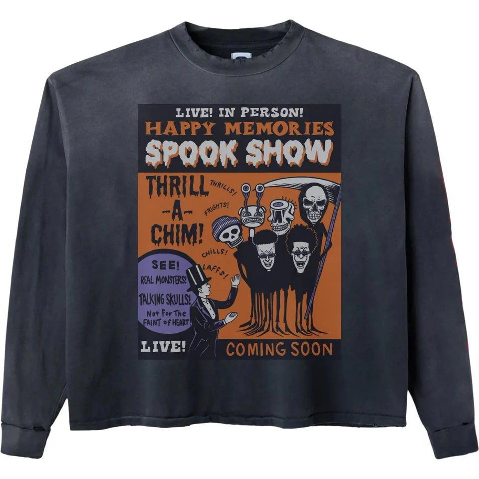 HMDD Halloween Long Sleeve Black HMDD Halloween Long Sleeve Black