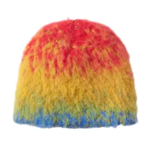HMDD Mohair Rainbow Beanie